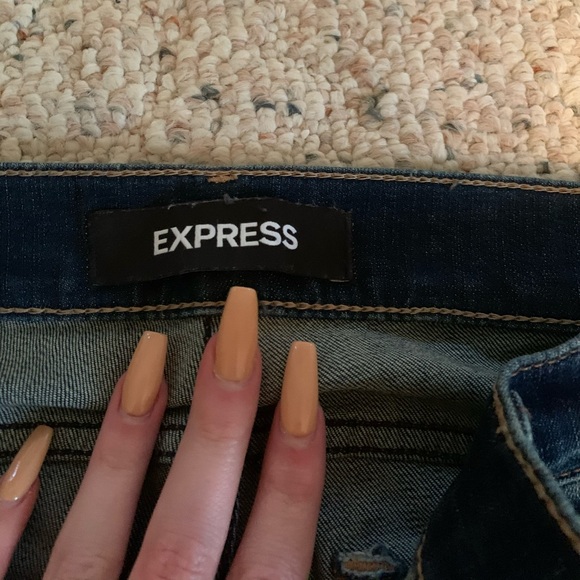 Express Mid Rise Jeggings - Picture 5 of 8